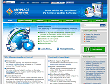 Tablet Screenshot of anyplace-control.com